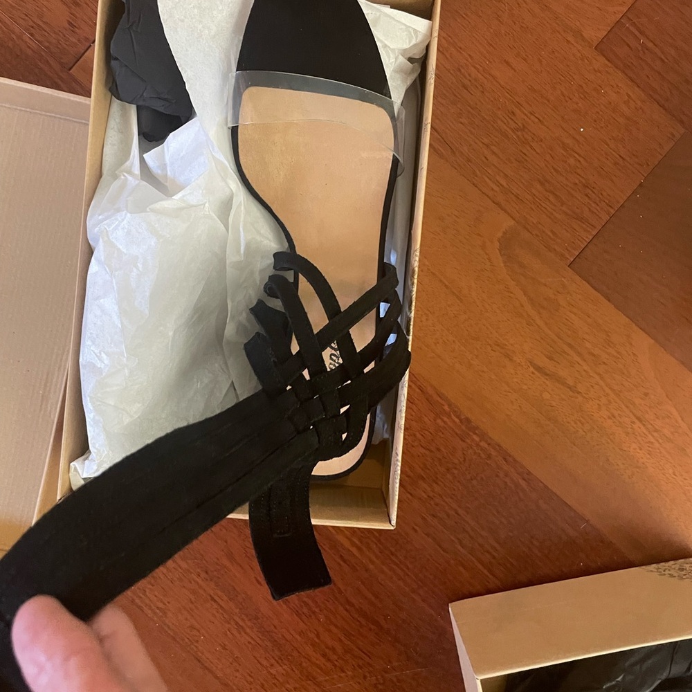 Black Strappy Sandals